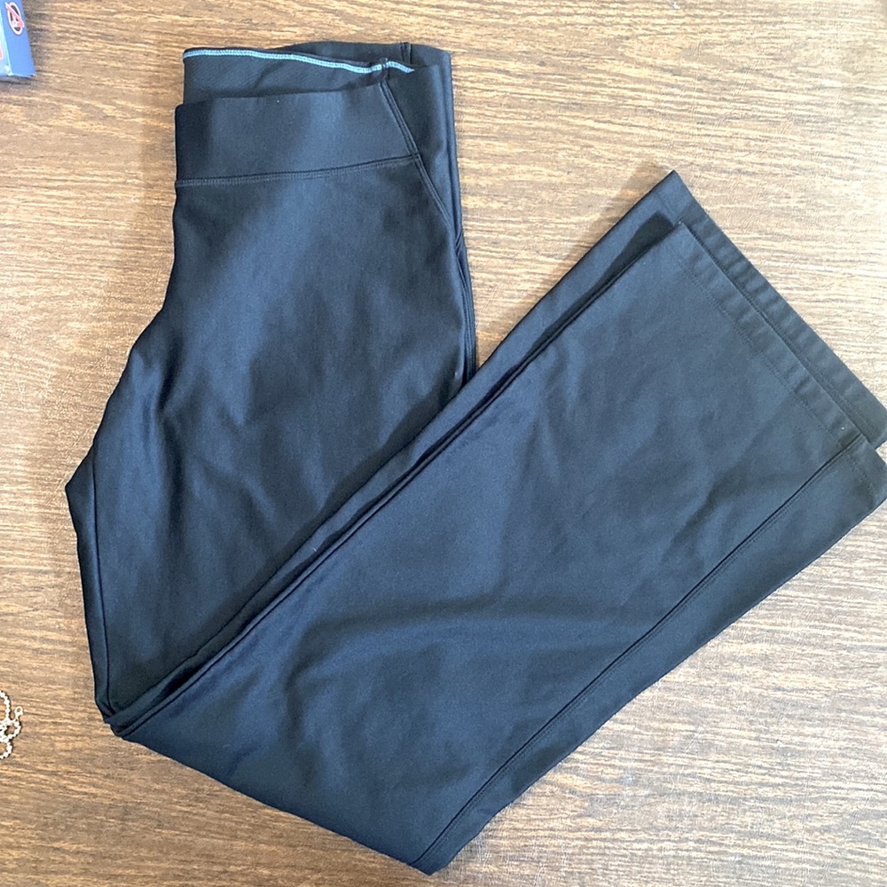 COLUMBIA Omni-Wick Pants, Advanced Evaporation, Black, Large, straight leg